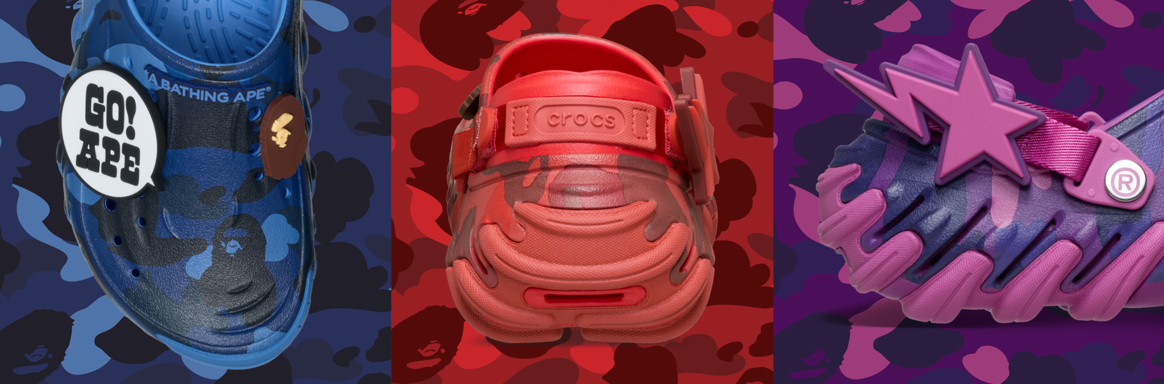 NA | Web | EXP | Collection Page | BAPE - Crocs