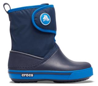 Crocs | Kids | Crocband II.5 Gust Boot | Boots | Navy / Bright Cobalt | C9
