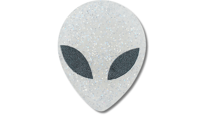 

Glitter Alien Head