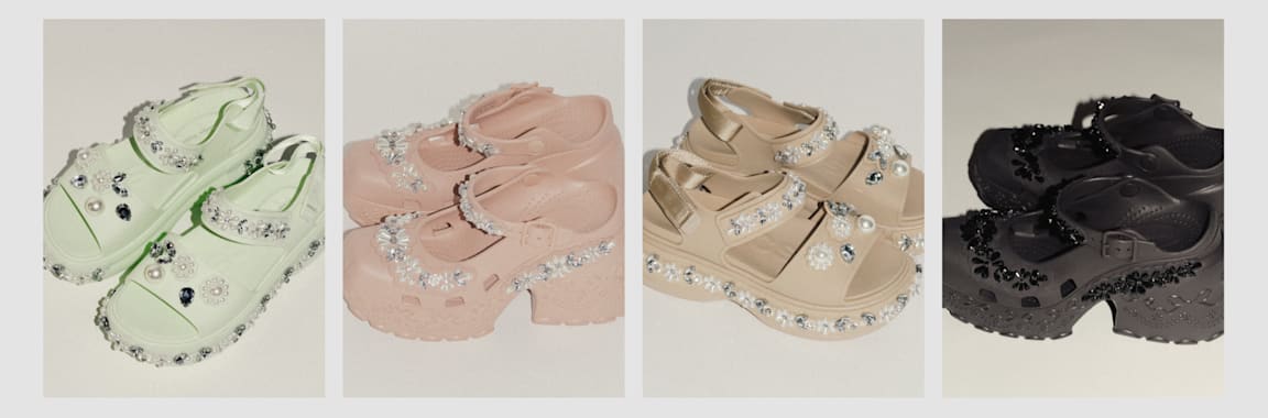 ☁️さま専用 シモーネ・ロシャ × クロックス バレリーナプラットフォーム Simone Rocha x Crocs Collection - Drop 5 | Crocs