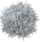 Silver Tinsel Pom