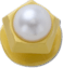 Gold Pentagon Pearl