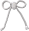 Long Strand Silver Bow
