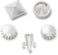 Sandal C Charms Silver Edgy 5 Pack