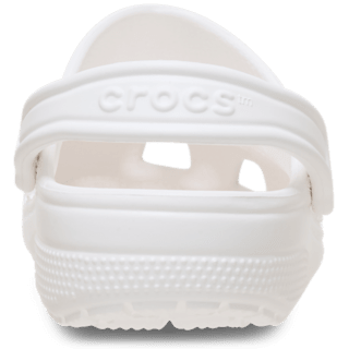 White Classic Clog - Back - Crocs