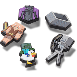 Minecraft 5 Pack - charms on shoes - Jibbitz
