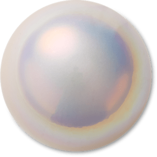 Large Iridescent Pearl - charm view - Jibbitz