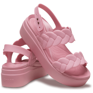 Rosette Brooklyn Woven Low Wedge - Pair - Crocs