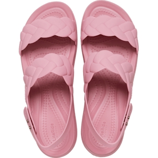 Rosette Brooklyn Woven Low Wedge - Top - Crocs