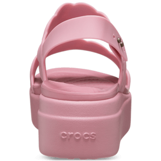 Rosette Brooklyn Woven Low Wedge - Back - Crocs