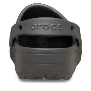 Black Sand Classic Floral Cut-Out Clog - Back - Crocs