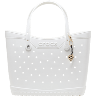 Heart Plaid Favorite Icons Bag Charm HrtPld - Custom Angle - Jibbitz