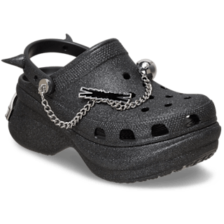 Glitter / Black LE SSERAFIM Bae Clog - Angle -