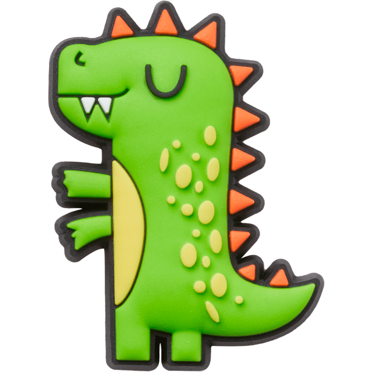 Green Dino Jibbitz Shoe Charm Crocs