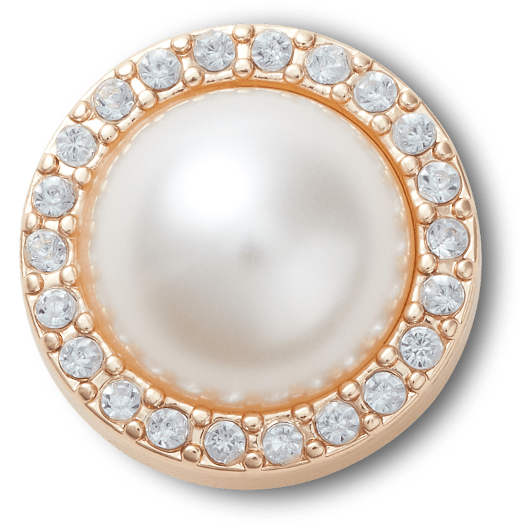 Pearl with Diamonds