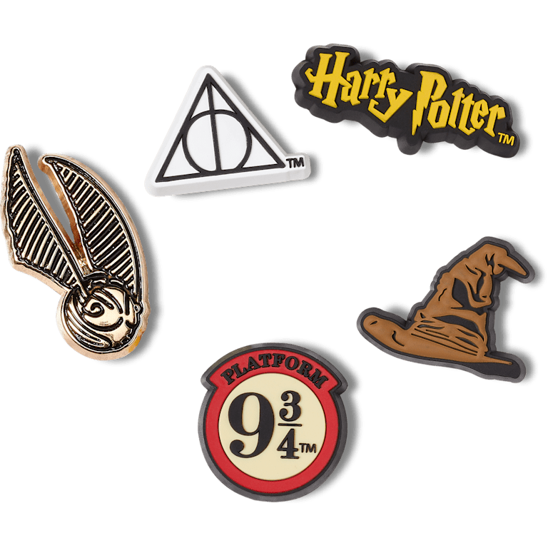 Harry Potter Gold Plated Charm Bracelet Set