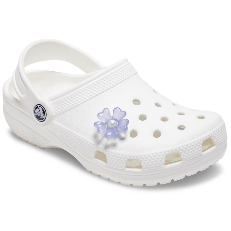 Lavender Matte Pearl Flower
