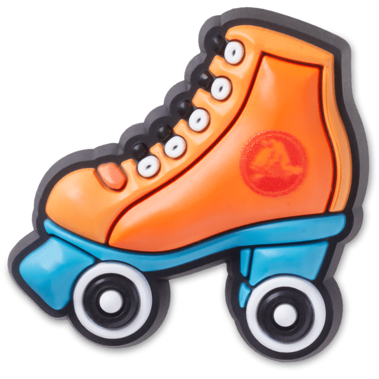 Orange Roller Skate Jibbitz™ charms Crocs