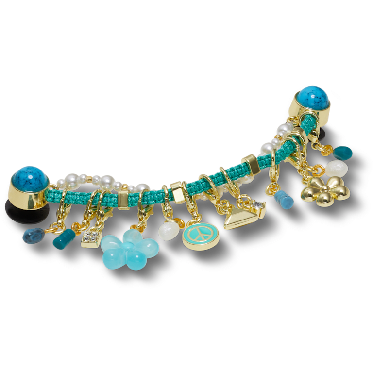Blue Adjustable Charm Chain