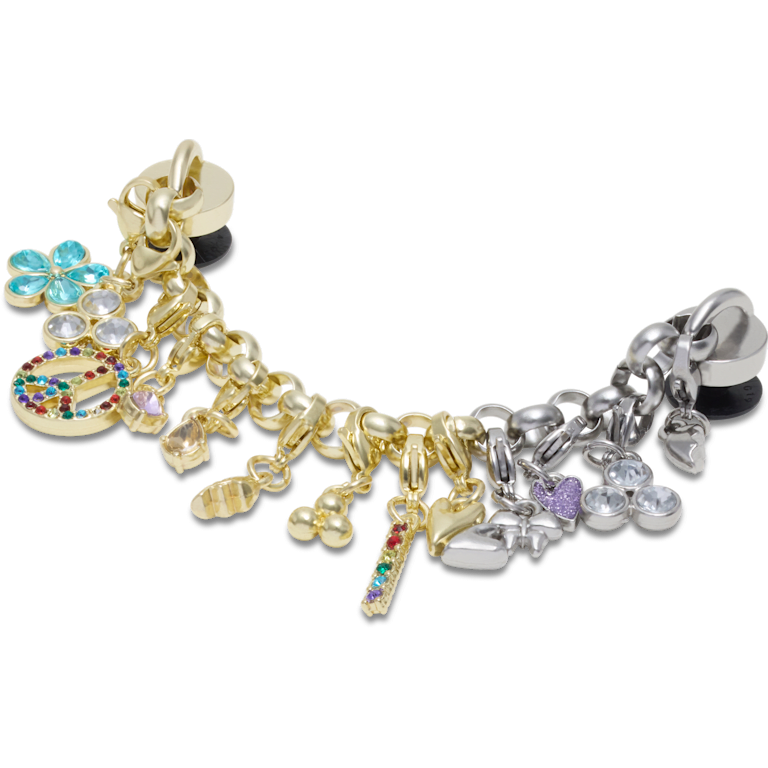 Gold Silver Adjust Charm Chain