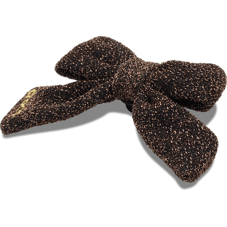 Brown Glitter Bow