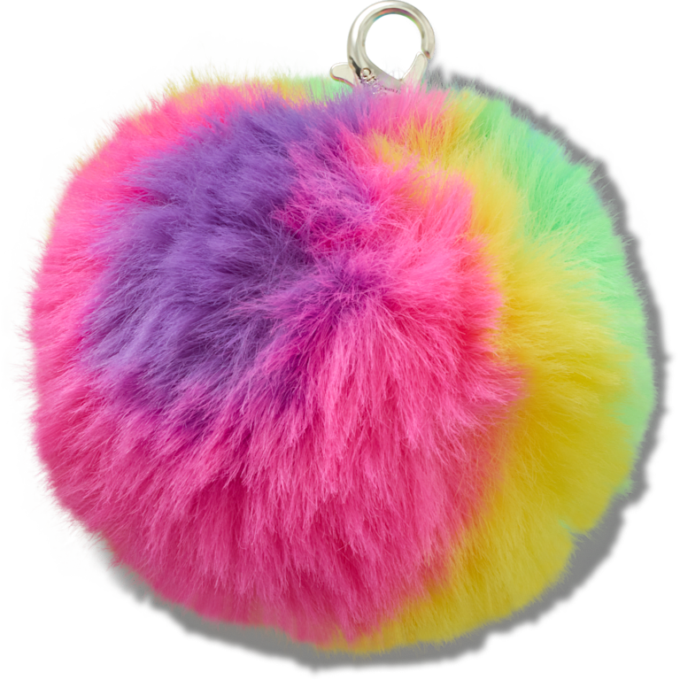 Rainbow Puff Charm
