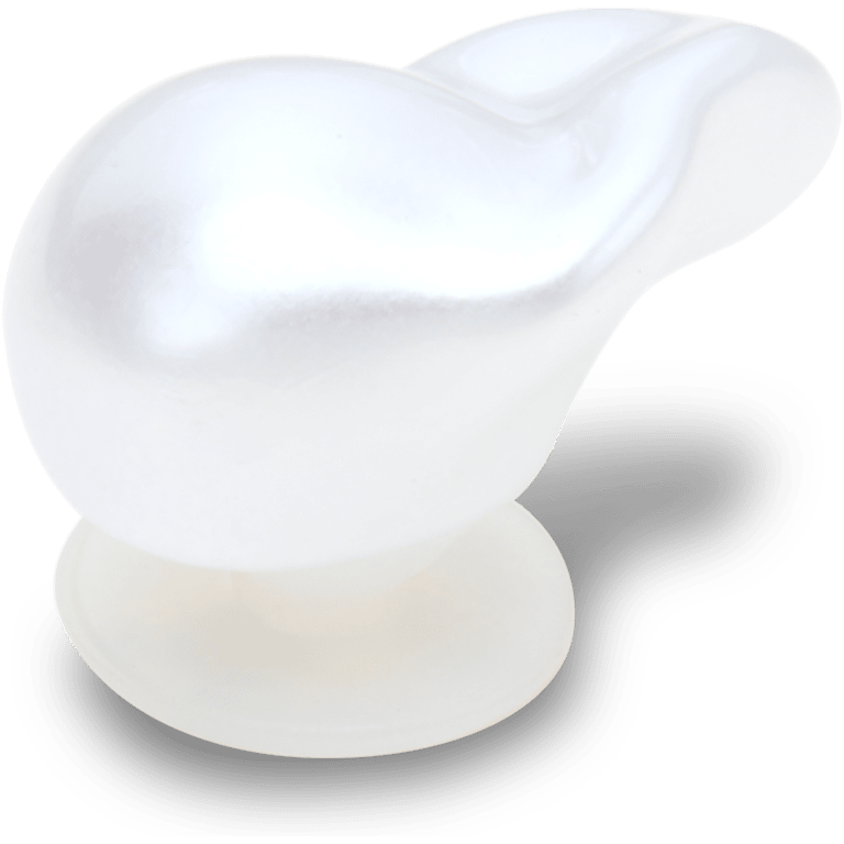 White Pear Baroque Pearl