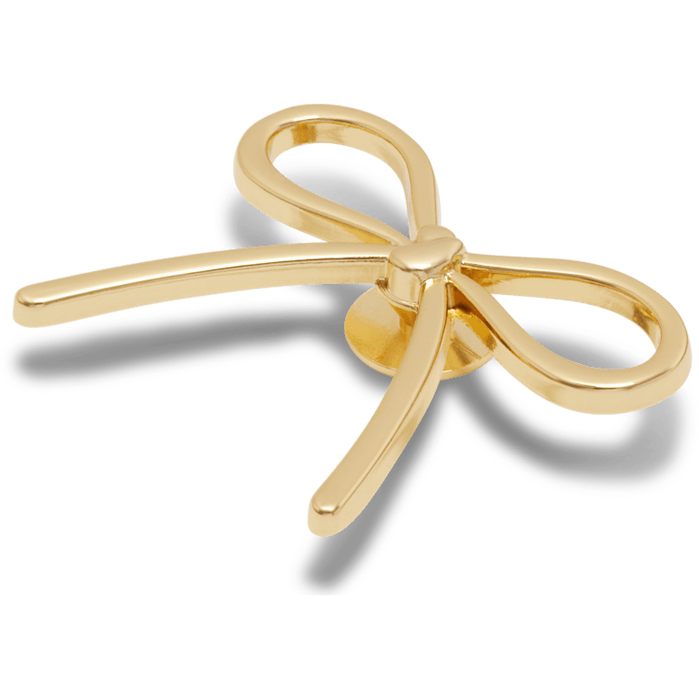 14K Gold Thin Bow