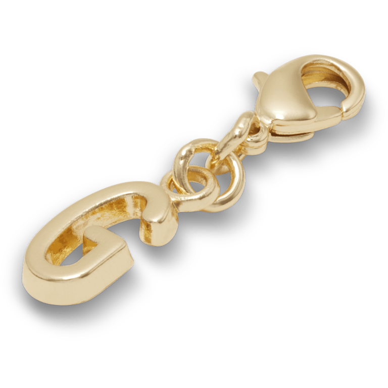 Gold Letter G Charm