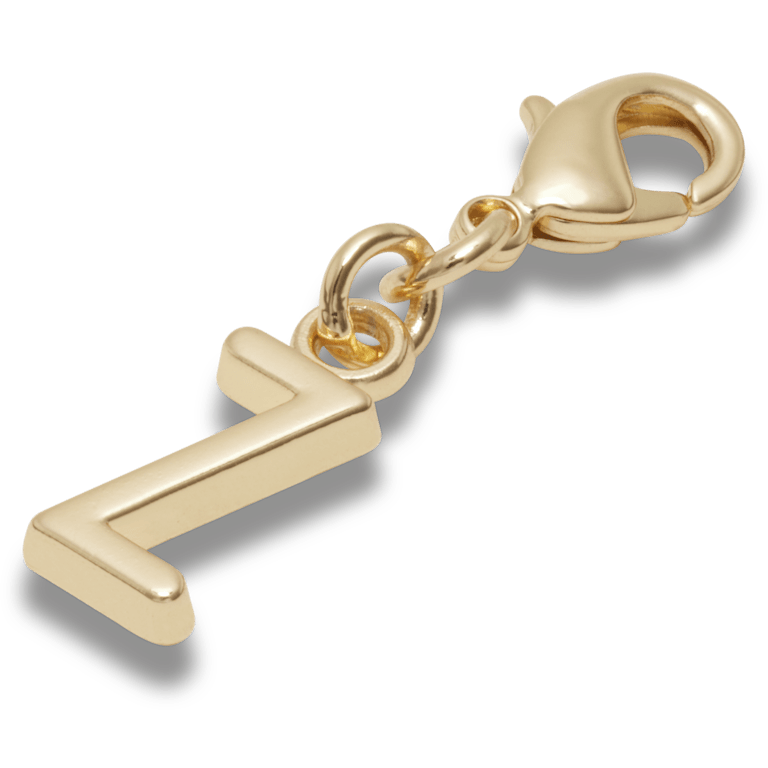 Gold Letter Z Charm