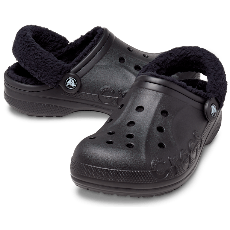 Baya Lined Fuzz-Strap Clog