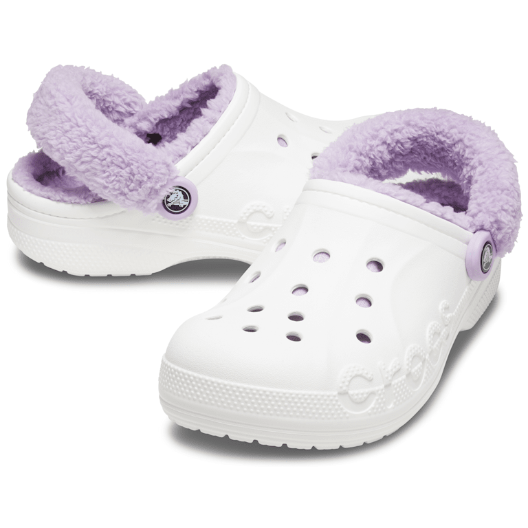 Baya Lined Fuzz-Strap Clog
