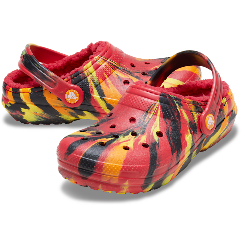 Kids' Classic Lined Marbled Clog