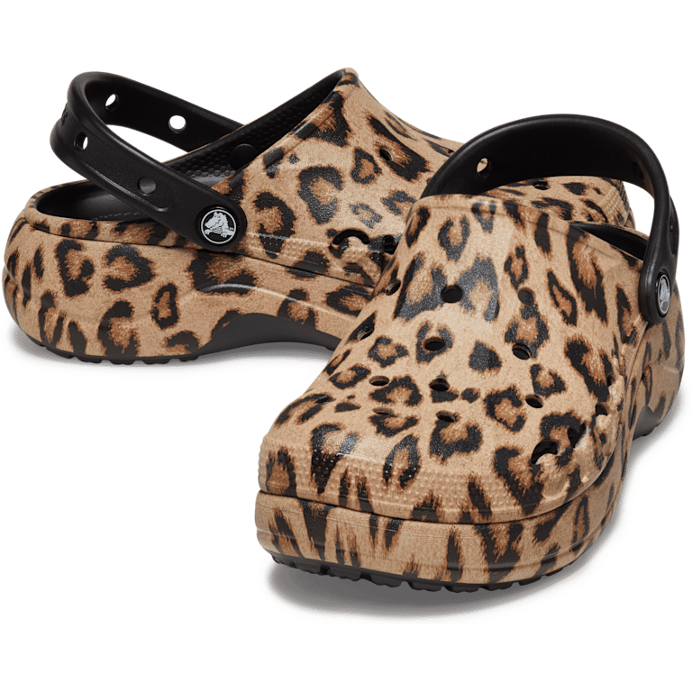 Baya Platform Animal Print Clog