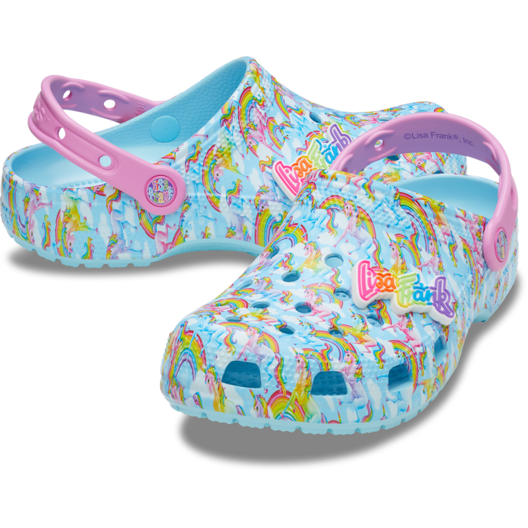 Classic Lisa Frank Unicorn Clog 1