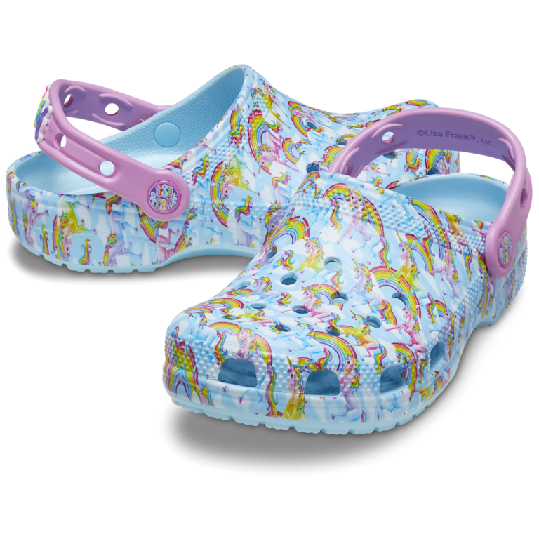 Kids' Classic Lisa Frank Unicorn Clog 1