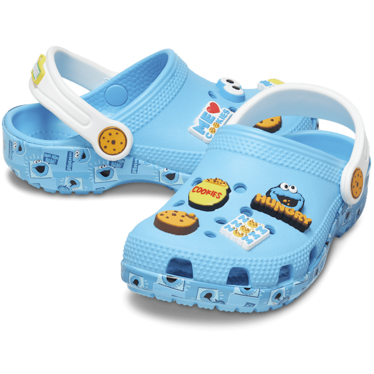 Toddlers’ Cookie Monster Classic Clog