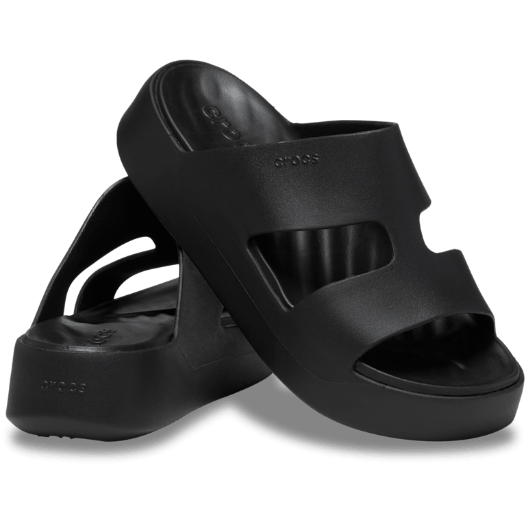 Getaway Platform H-Strap Crocs