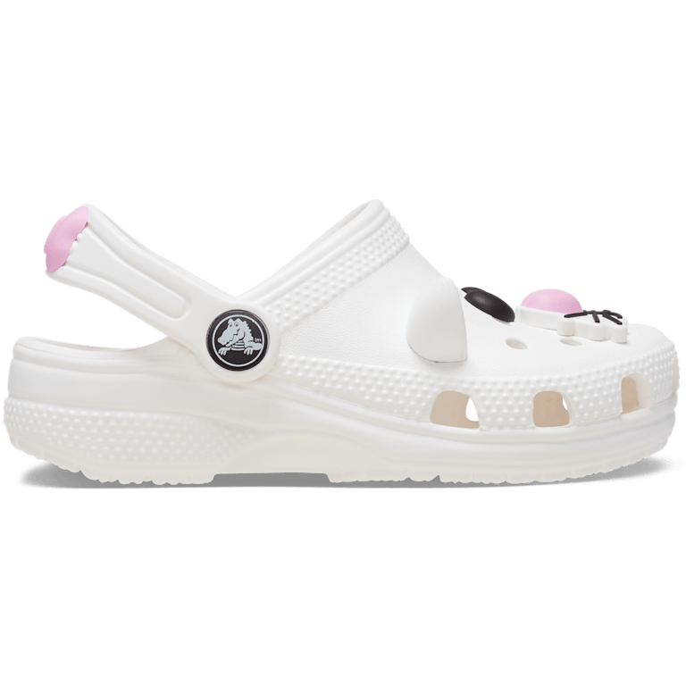Toddlers’ Classic I AM White Cat Clog