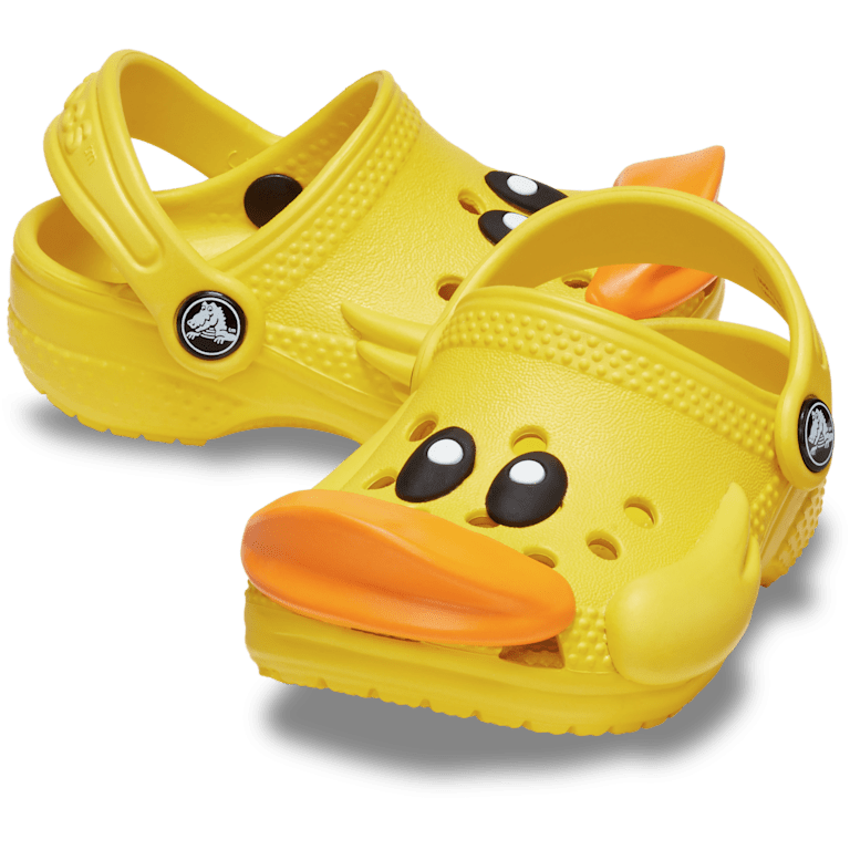 Infant Crocs Littles I AM Rubber Ducky