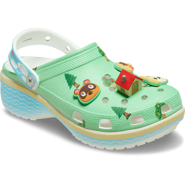 Animal Crossing Platform Clog