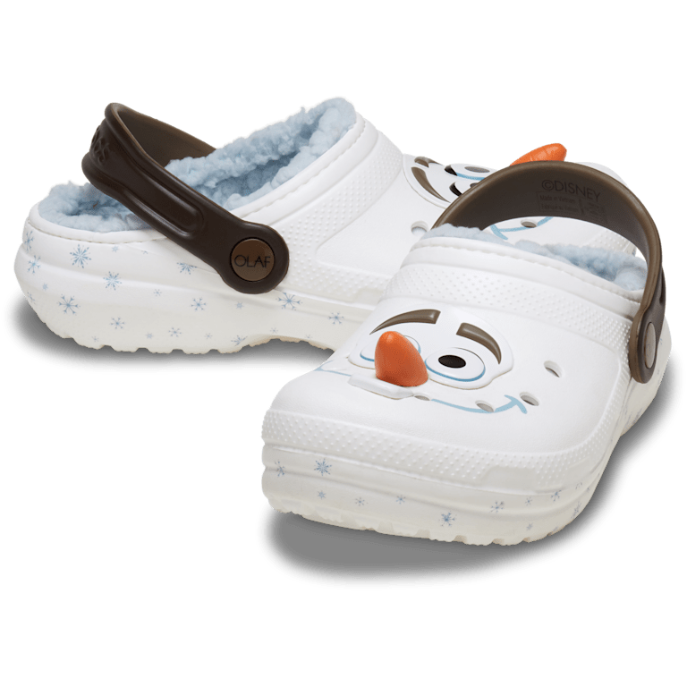 Toddlers' Disney Frozen Olaf Lined Classic Clog