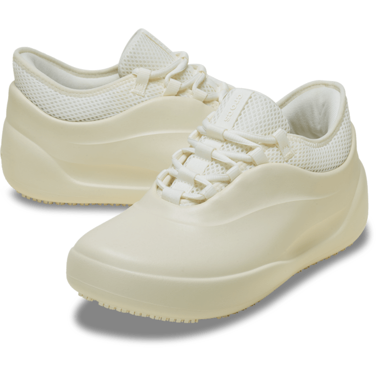 Crocs Men\'s Bistro Work Clog Size 10 Solid White Slip Resistant Water Friendly Slip Resistant Bistro Clog White Crocs Bistro Work Clog  main image 3