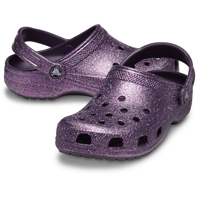 Kids’ Classic Space Glitter Clog