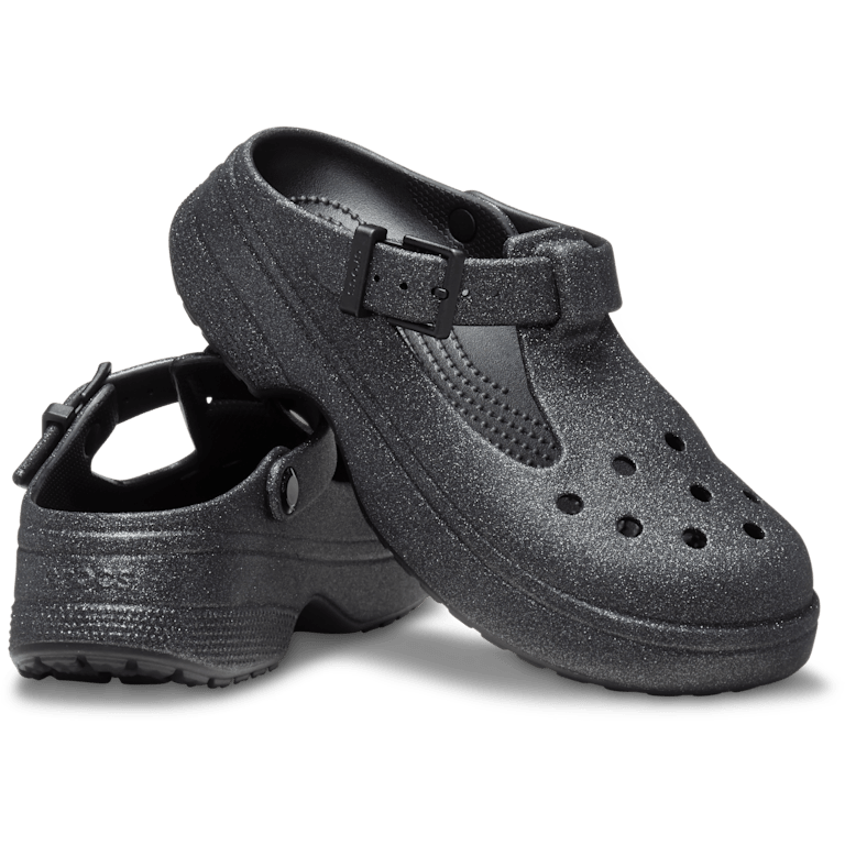 Classic Mary Jane Glitter Clog