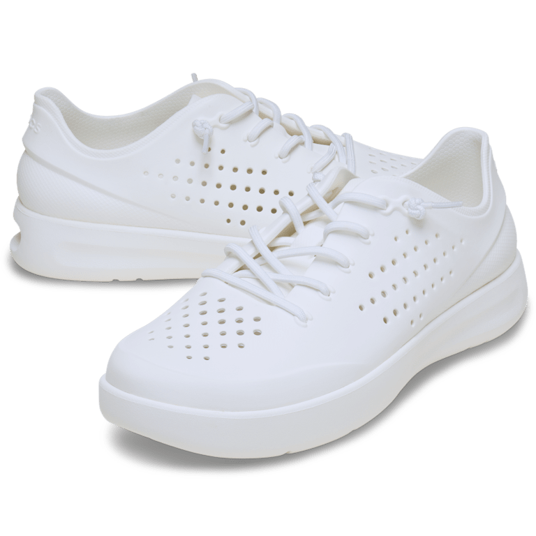 Sneaker White Croc Trainers Lacoste Lerond Gold Croc Sneakers In