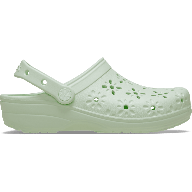 Classic Floral Cut-Out Clog