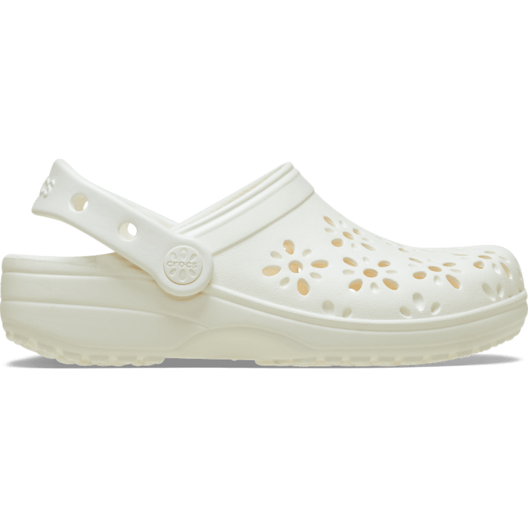 Kids' Classic Floral Cut-Out Clog