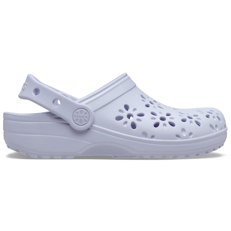 Kids' Classic Floral Cut-Out Clog