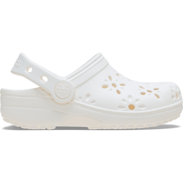 Toddler Classic Floral Cut-Out Clog